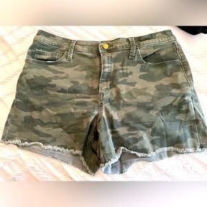 Camo Green Universal Thread Shorts